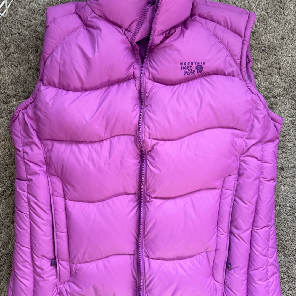 Mountain Hardwear Pink Puffer Vest